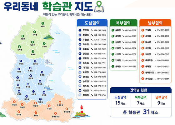 우리동네학습관지도